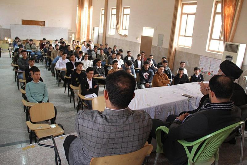 في الهندية.. المجمع العلمي ينظّم ندوةً قرآنية لمجموعة من الطلاب