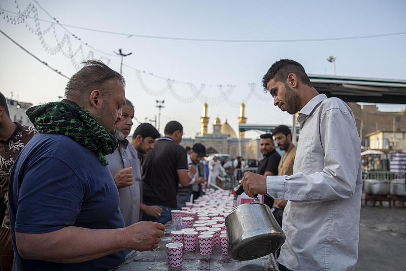 قسم الشعائر يقدم خدماته الميدانية وتسهيلاته الإدارية للمواكب الحسينية