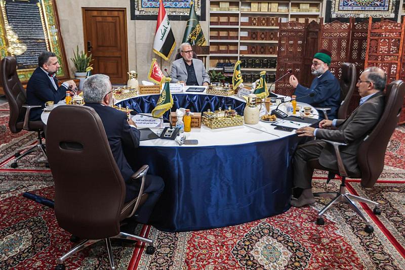 العتبة العباسية المقدسة تشارك في اجتماع أمناء العتبات المقدسة في العراق