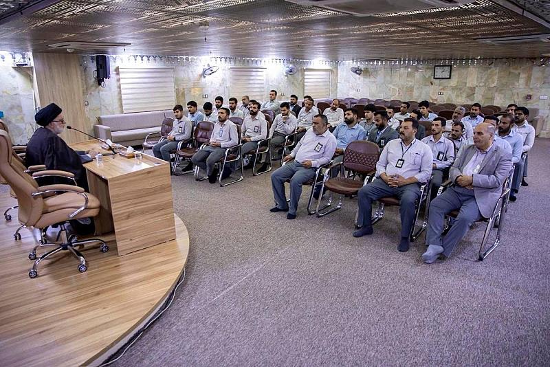 العتبة العباسية المقدسة تختتم فعَّالياتِ البرنامج المركزيِّ الأسبوعي للمنتسبين