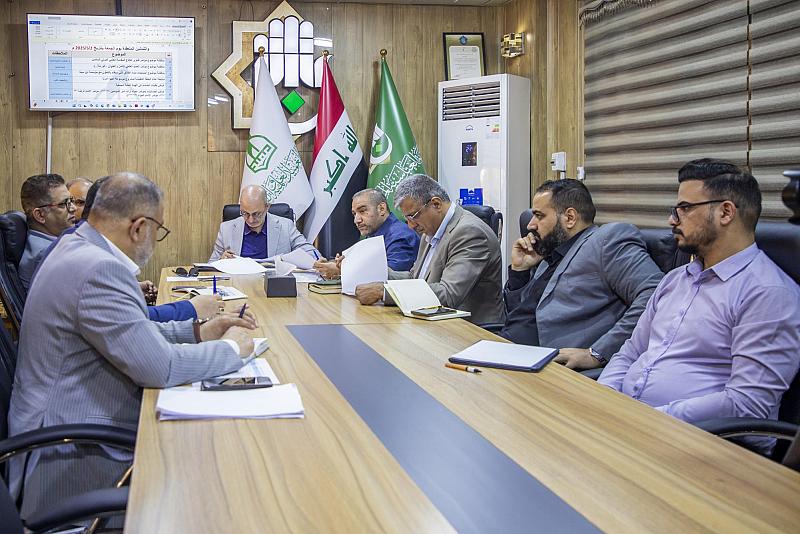 جمعية العميد تناقش استعداداتها الخاصة بإقامة مؤتمر فتوى الدفاع المقدسة السادس