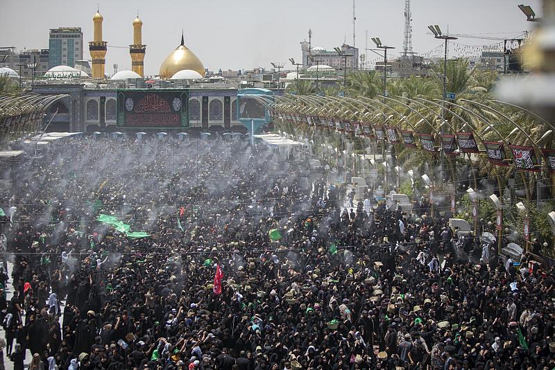 قسم ما بين الحرمين يعلن نجاح خطّته لزيارة عاشوراء ومراسيم دفن الأجساد الطاهرة