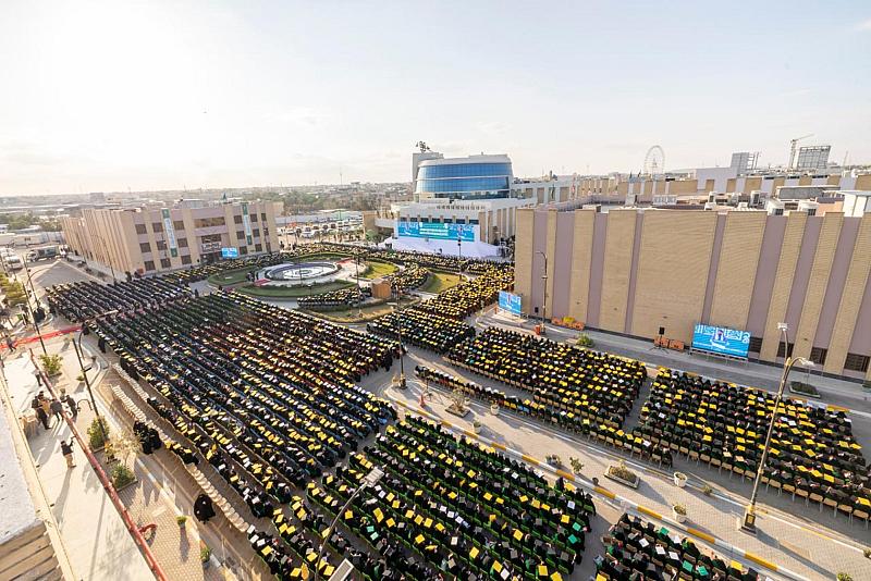 العتبة العباسية المقدسة تختتم فعاليات حفل التخرج المركزي لطالبات الجامعات العراقية العاشر