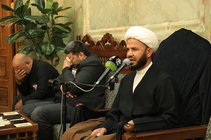 العتبة العبّاسية تقيم مجلس عزاء بذكرى شهادة الإمام الصادق (عليه السلام)