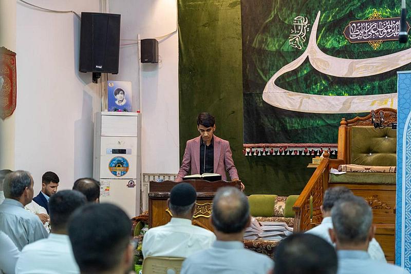 المجمَع العلمي يحتفي بتخرّج طلبة دوراته القرآنيّة في المثنى