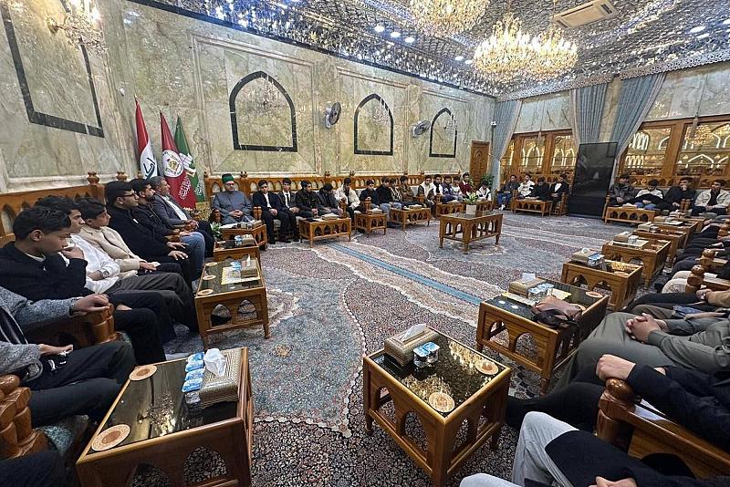 قسم الشؤون الفكرية ينظم برنامجًا ثقافيًّا لوفد شبابي من محافظة ذي قار