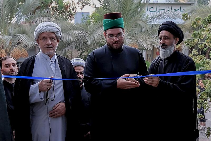 قسم العلاقات العامة يفتتح محطات فتية الكفيل الثقافية في ديالى