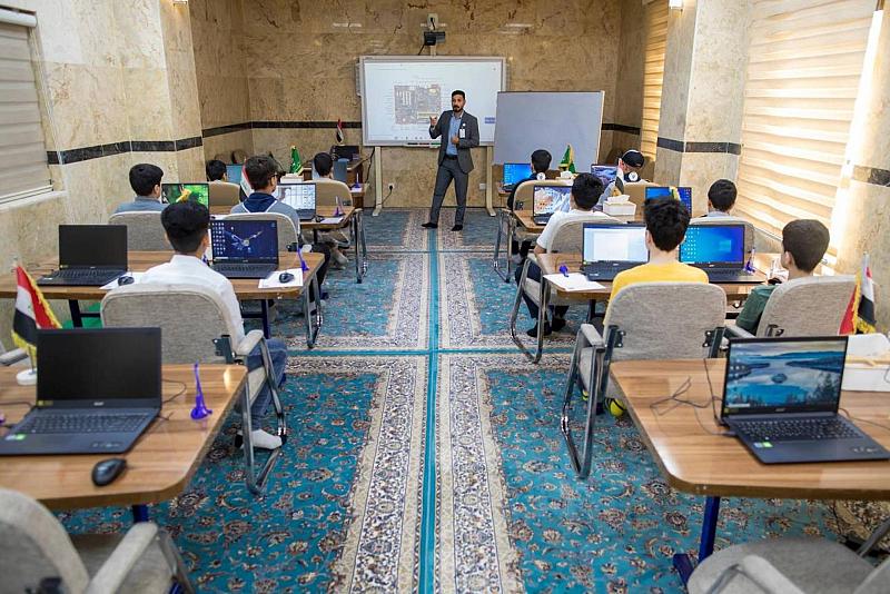 قسم التطوير ينظم دورة عن أساسيات الحاسوب لعدد من عناصر كشافة الكفيل
