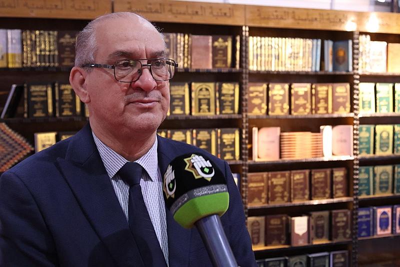اللجنة المنظمة لمعرض بغداد الدولي: مشاركة العتبة العباسية تميزت بنتاجاتها الفكرية والثقافية المتنوعة
