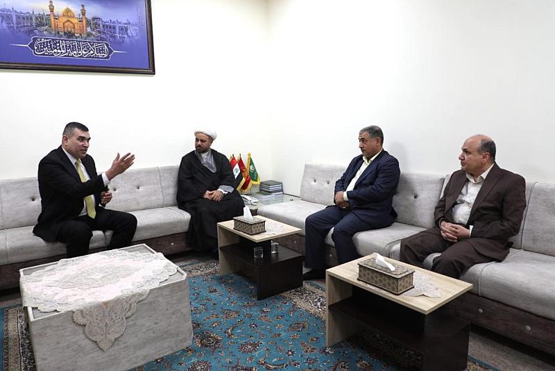 الشؤون الفكرية يبحث مع جامعة جابر بن حيان الملفات المتعلقة بمكافحة الأفكار المتطرفة