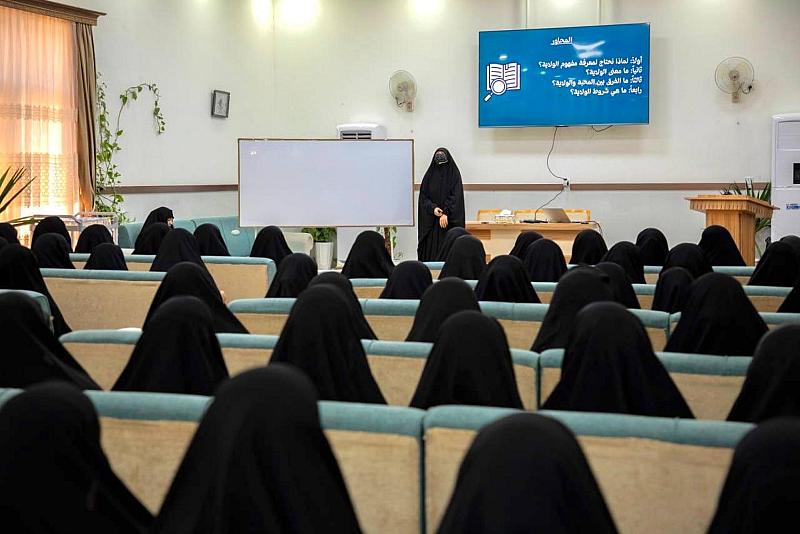 شعبة مدارس الكفيل النسوية تطلق مخيمات بنات العقيدة (31-35) الكشفية
