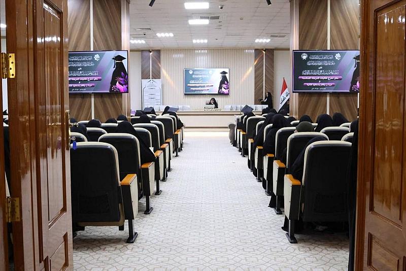 شعبة فاطمة بنت أسد تحتفي بتخرج الدفعة الثانية من طالبات المدرسة القرآنية