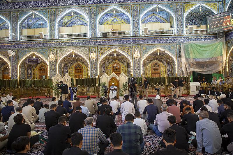 المجمع العلمي يقيم محفلًا قرآنيًّا لطلبته ضمن سلسلة المحافل الأسبوعية (عرش التلاوة)