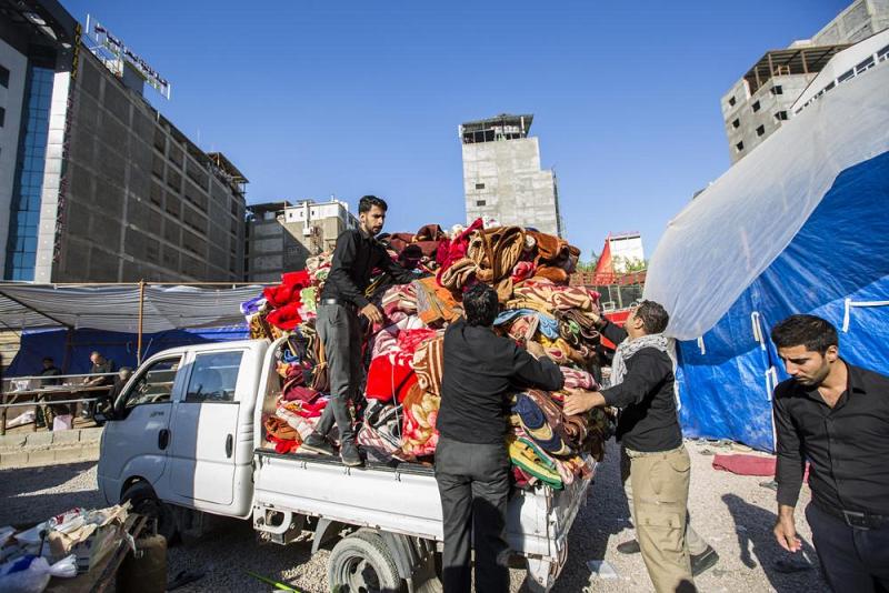 قسمُ الشؤون الخدميّة في العتبة العبّاسية المقدّسة يُخلي عدداً من المدارس والساحات من الأمتعة والحقائب الخاصّة بالزائرين