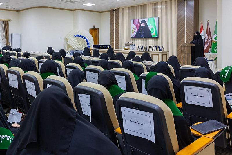 الطالبات الخريجات: جامعة أم البنين (عليها السلام) تسعى إلى نشر الخطاب الإسلامي الواعي والمعتدل