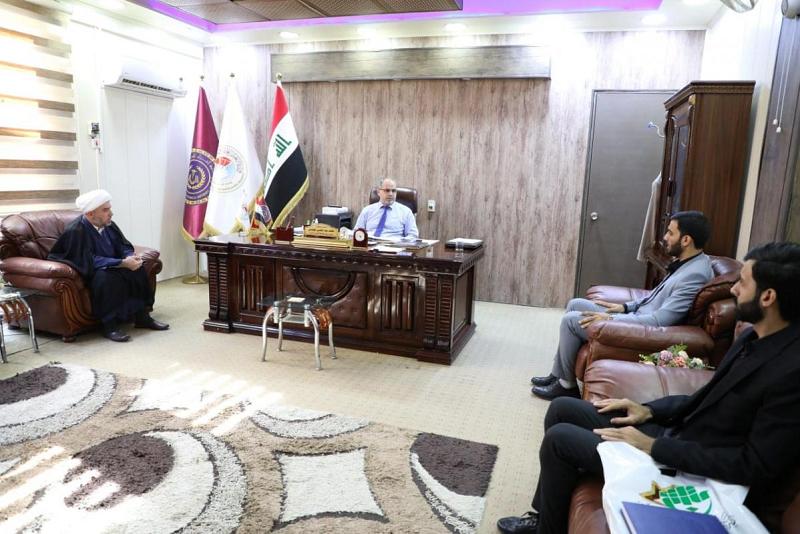 جسور تعاونٍ مشتركة بين معهد القرآن الكريم وجامعة الفرات الأوسط التقنيّة