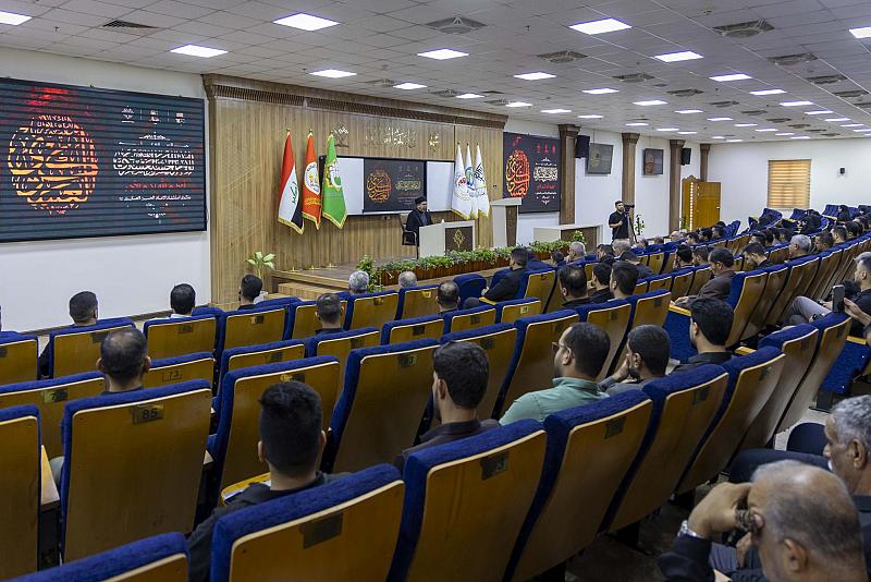 عَبرَ مجلس عزاء.. جامعة العميد تحيي ذكرى شهادة الإمام الحسن العسكري (عليه السلام)