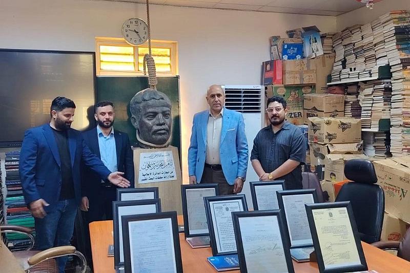 قسم الشؤون الفكرية ينجز رقمنة رسائل وأطاريح الهيأة الوطنية العليا للمساءلة والعدالة في بغداد