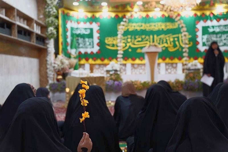 شعبة التوجيه الديني النسوي تحتفي بذكرى ولادة السيدة زينب (عليها السلام)