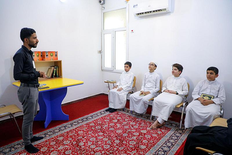 المجمع العلميّ يقيم دورةً مختصّة بالصوت والنغم لطلبة وحدة التحفيظ