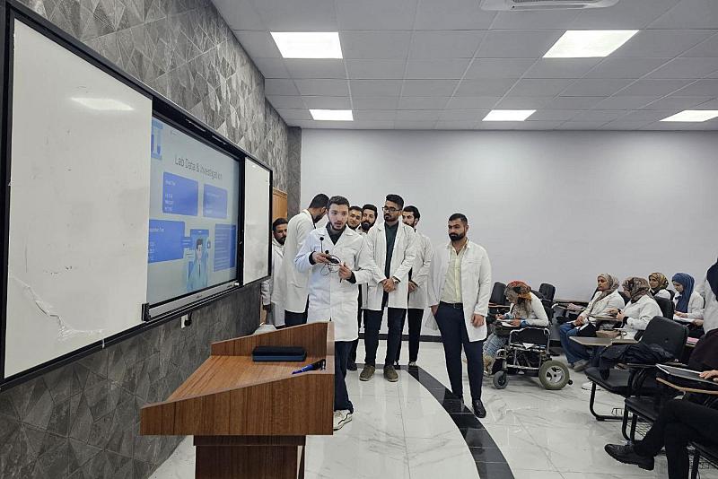 جامعة الكفيل تنظم حلقة دراسية لطلبتها من كلية الصيدلة
