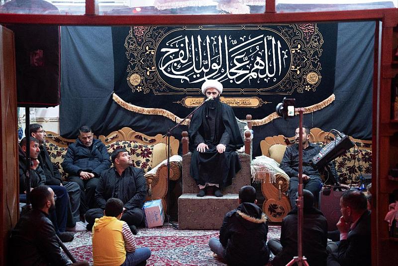 المجمع العلمي يقيم مجلس عزاء بذكرى شهادة الإمام الكاظم (عليه السلام) في قضاء الهندية