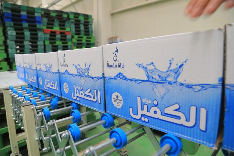 شركةُ الكفيل للمياه الصحّية تعزّز خطوطها الإنتاجيّة بـ66 ألف قدحٍ في الساعة الواحدة
