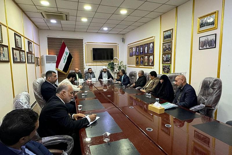 قسم الشؤون الفكرية يشارك بورقة بحثية في المؤتمر العلمي الدولي بالنجف الأشرف