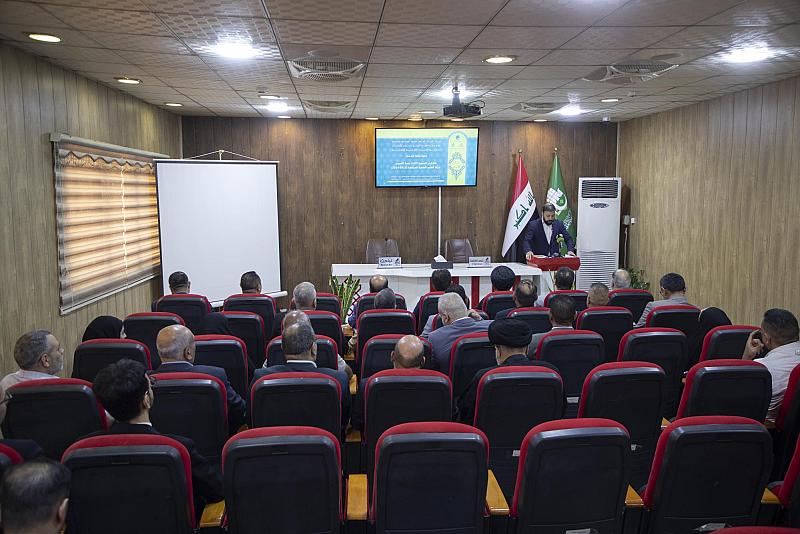 العتبة العباسية تقيم الندوة الخاصة للاحتفاء بالذكرى (12) لتأسيس مجلة العميد