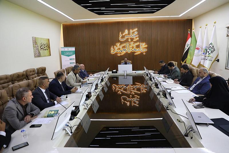 لتعزيز النتاج العلمي.. جامعة العميد تناقش خططها البحثية للعام الدراسي الجديد