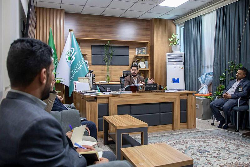 قسم التربية والتعليم يعقد اجتماعًا لمناقشة تحضيراته الخاصة بحفل تخرج طالبات الجامعات العراقية