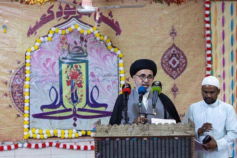 العتبات المقدّسة في العراق: الفرح لأهل البيت (عليهم السلام) يأتي بمقام النصرة لهم