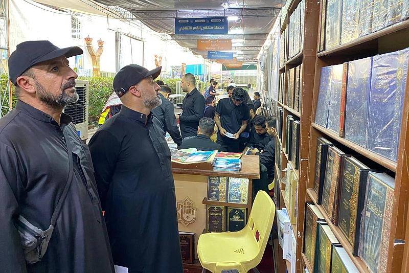 قسم الشؤون الفكرية يحصي عدد المستفيدين من خدماته في 3 مواقع خلال زيارة الأربعين