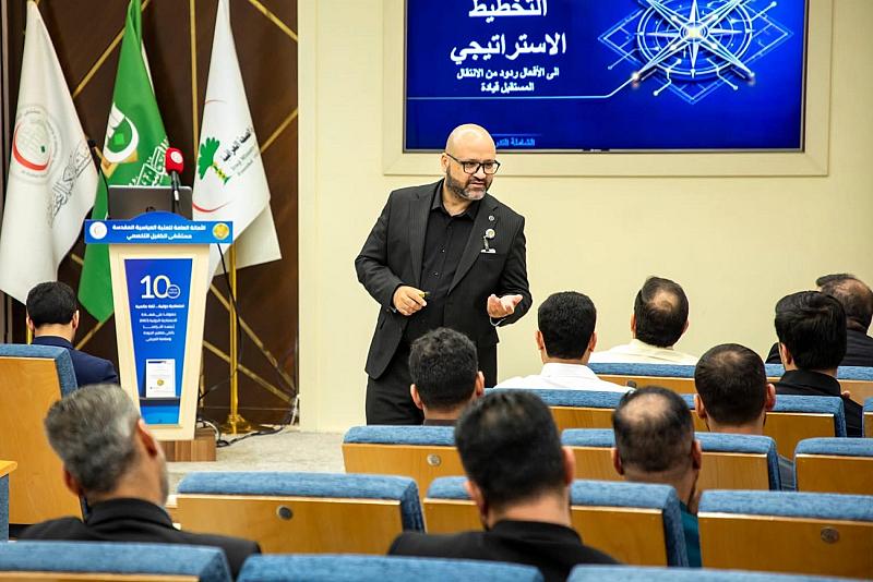  قسم التطوير ينظّم ورشة تدريبية عن التخطيط الاستراتيجي لملاكات مستشفى الكفيل التخصصي