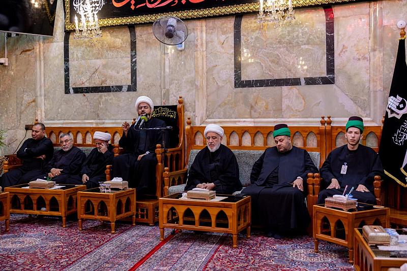 قسم العلاقات العامة يقيم مجلس عزاء بحلول شهر المحرم الحرام