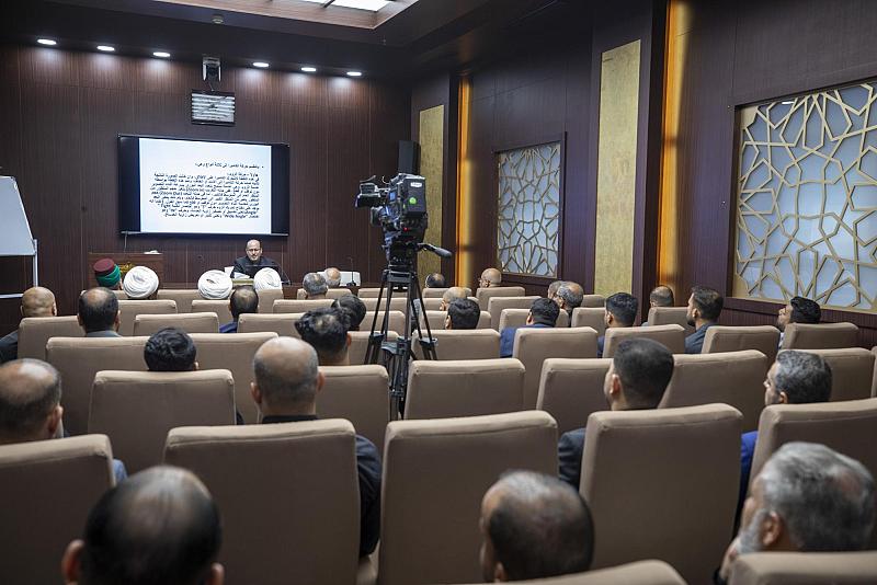 العتبة العباسية تواصل الدورة التدريبية الإعلامية لرؤساء أقسامها