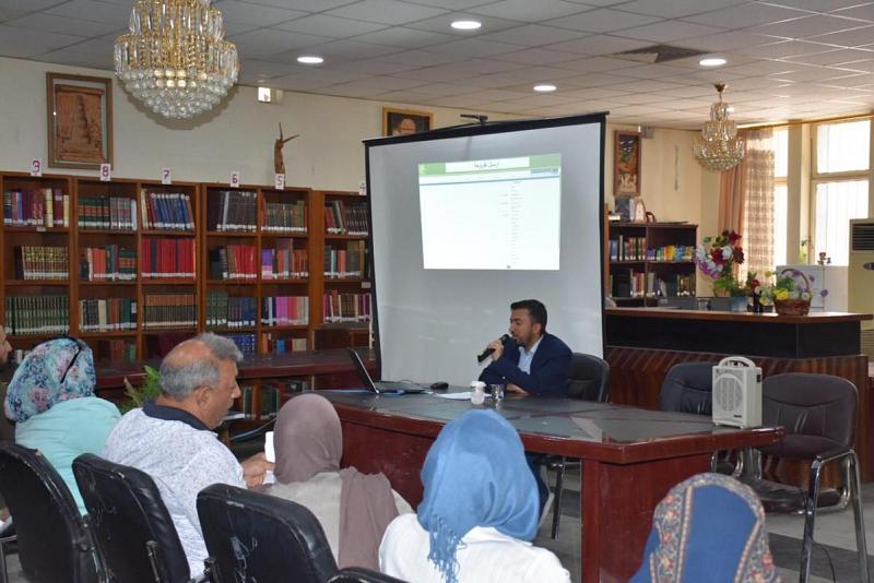 مكتبة العتبة العبّاسية المقدّسة تقيمُ ندوةً تعريفيّة بمشاريعها الرائدة في الجامعة المستنصريّة