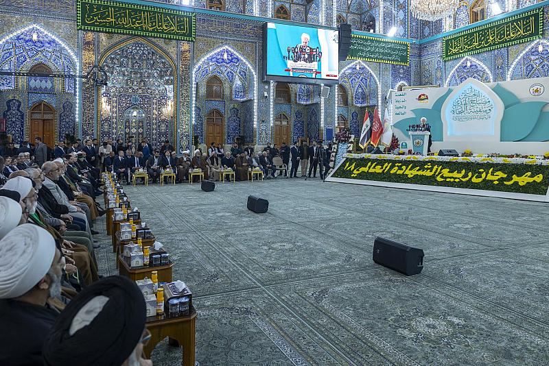 العتبة العباسية المقدسة تشارك في فعّاليات مهرجان ربيع الشهادة الثقافي الدولي الثامن عشر