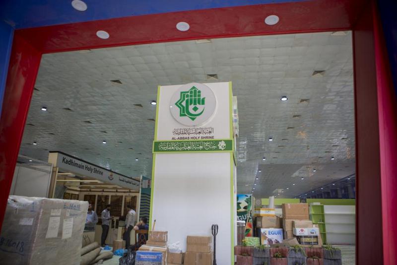 أجنحة العتبة العباسية المقدسة تواصل استعداداتها للمشاركة في فعاليات معرض بغداد الدولي وتؤكد ان مشاركتها ستكون فعالة 