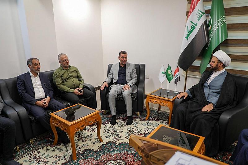 قسم الشؤون الفكرية يبحث سبل تعزيز التعاون مع مؤسسة الشهداء في المجالات التوثيقية