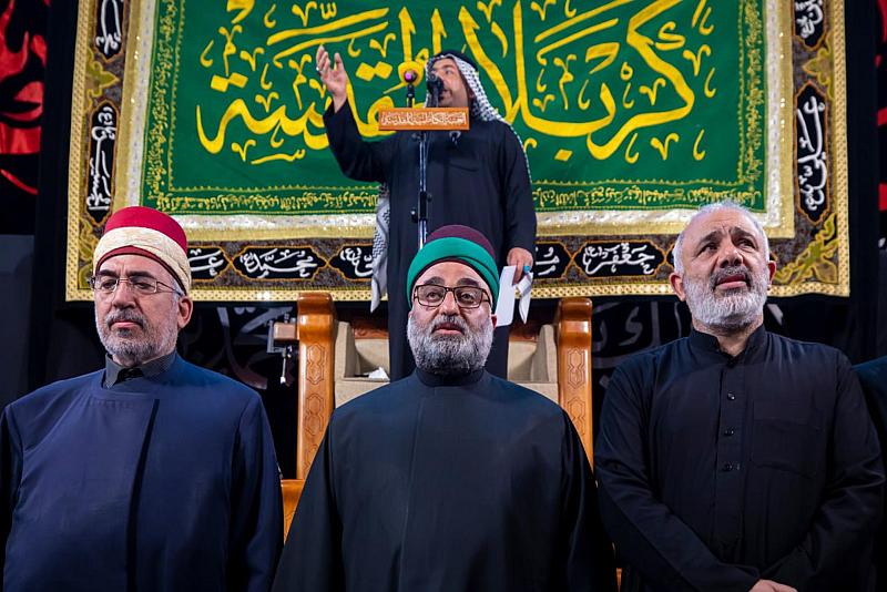 موكب أهالي كربلاء يحيي ذكرى شهادة الإمام الجواد (عليه السلام) في مدينة الكاظمية