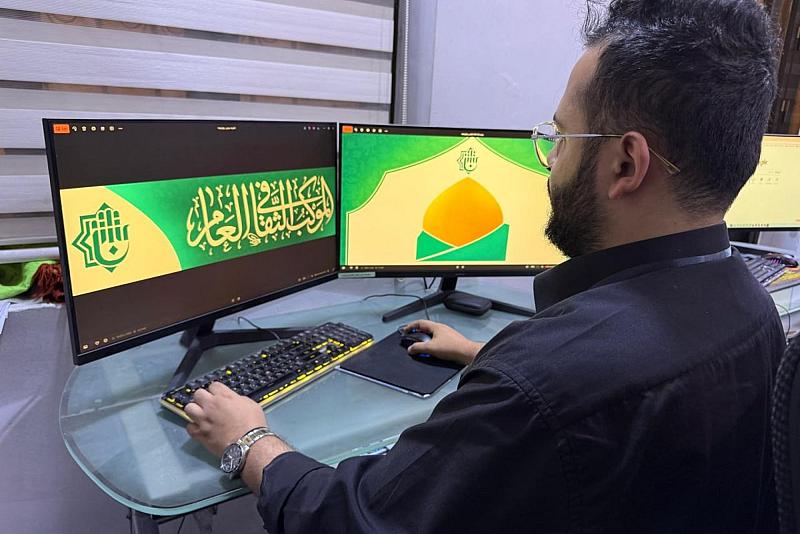 قسم الشؤون الفكرية ينفذ تصاميم الهوية البصرية للموكب الثقافي العام