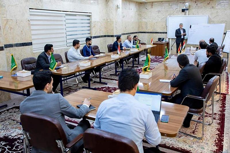  قسم التطوير ينظم ورشة بعنوان (تقييم الأداء) لمسؤولي التشكيلات الإدارية
