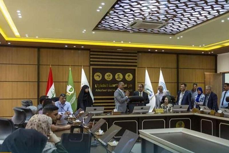 اختتام دورة المقيم الوطني للاعتماد البرامجي في جامعة الكفيل