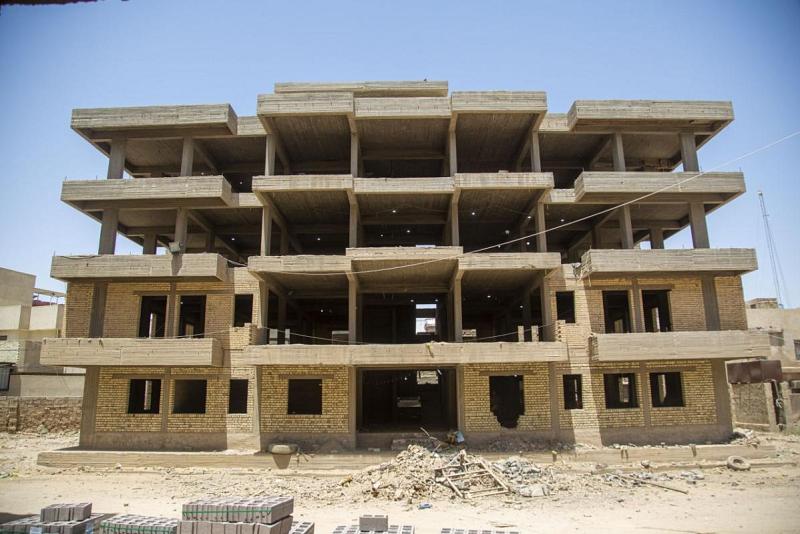 قسمُ الصيانة الهندسيّة يُباشر بأعمال تهيئة مجمّع العيادات الاستشاريّة لطبّ الأسنان في كربلاء