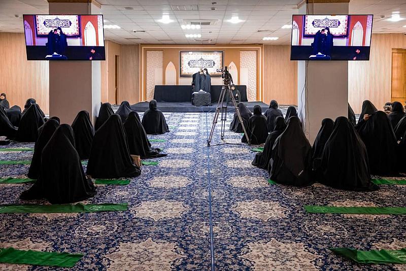 شُّعبة الخطابة الحُسينيّة النِسويّة تستذكر فاجعة هدم قبور أئمة البقيع (عليهم السّلام)
