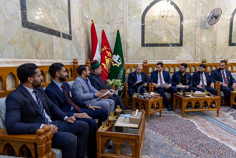 قسم العلاقات يناقش استعداداته النهائية لإقامة مهرجان سنّ التكليف الشرعي في السليمانية