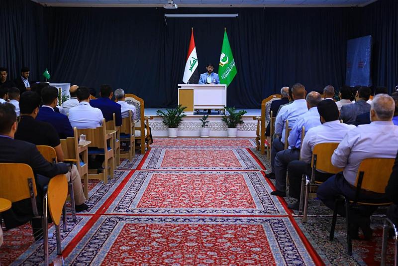 خلال الاجتماع بالملاكات.. رئيس المجمع العلمي يؤكد على الانسجام مع رؤية العتبة العباسية القرآنية