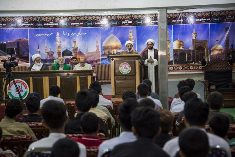 وفدُ العتبة العبّاسية المقدّسة يختتم جولته التواصليّة في باكستان بزيارة جامعة منهاج الحسين (عليه السلام) الدينيّة