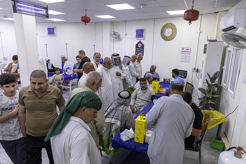 في ليالي الجمع.. قسم الشؤون الطبية يقدّم الخدمات الصحية المجانية المتكاملة للزائرين